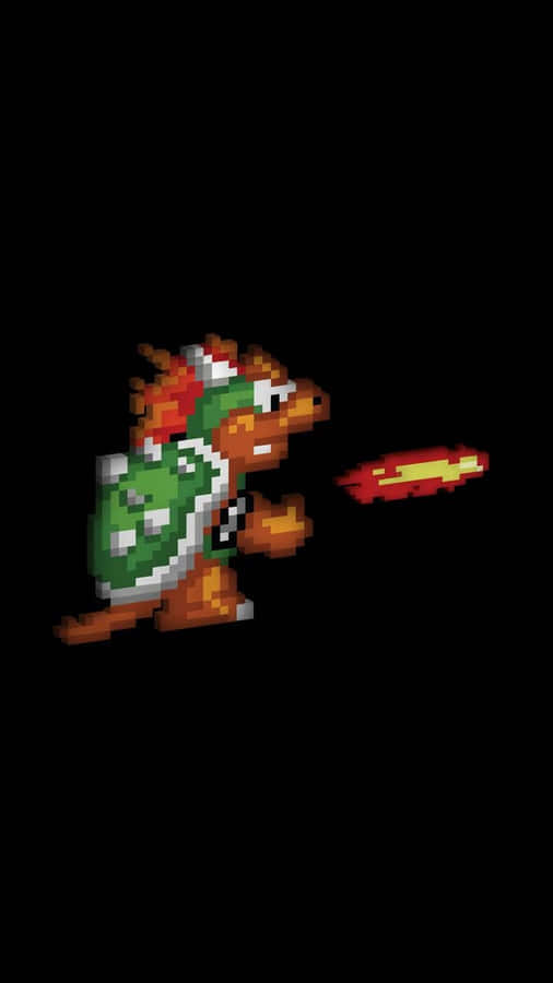 Bowser, The Iconic Antagonist Of The Super Mario Series Wallpaper