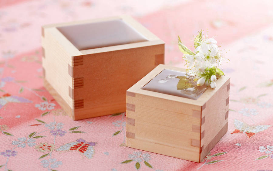 Box, Flower, Souvenir Wallpaper