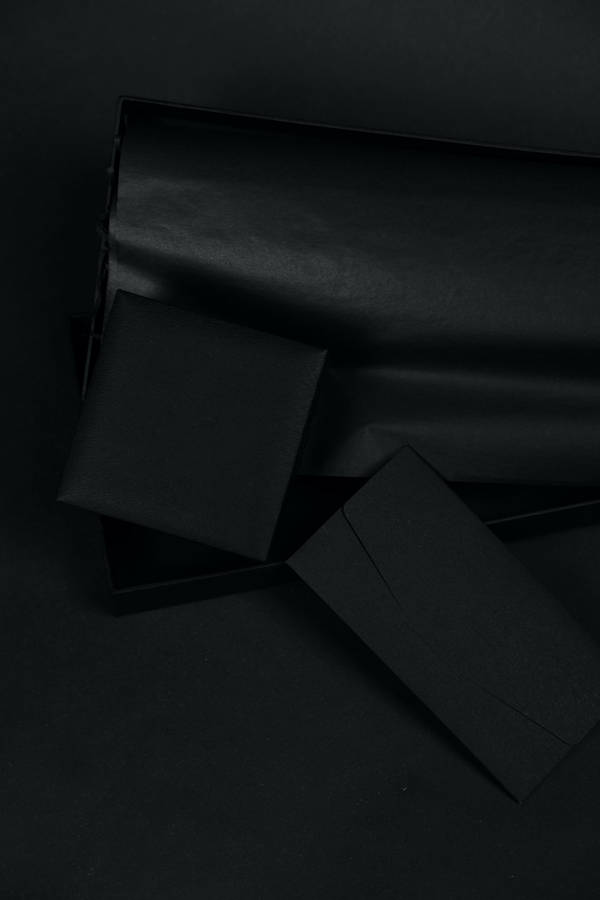 Boxes And Envelope Black Aesthetic Tumblr Iphone Wallpaper