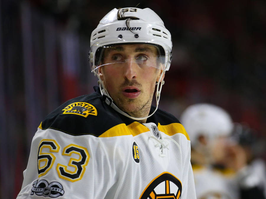 Brad Marchand Left Wing Boston Wallpaper