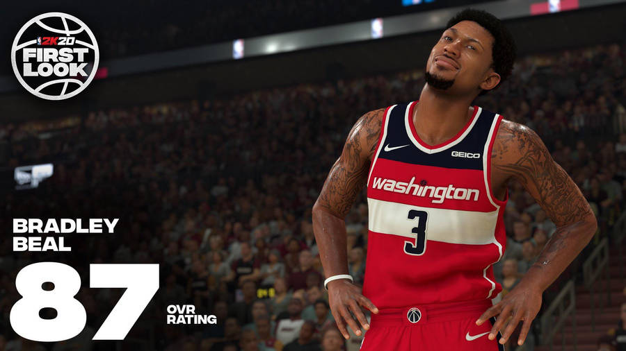 Bradley Beal 2k20 Overall Rating Wallpaper