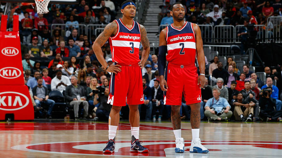 Bradley Beal Dynamic Duo John Wall Wallpaper