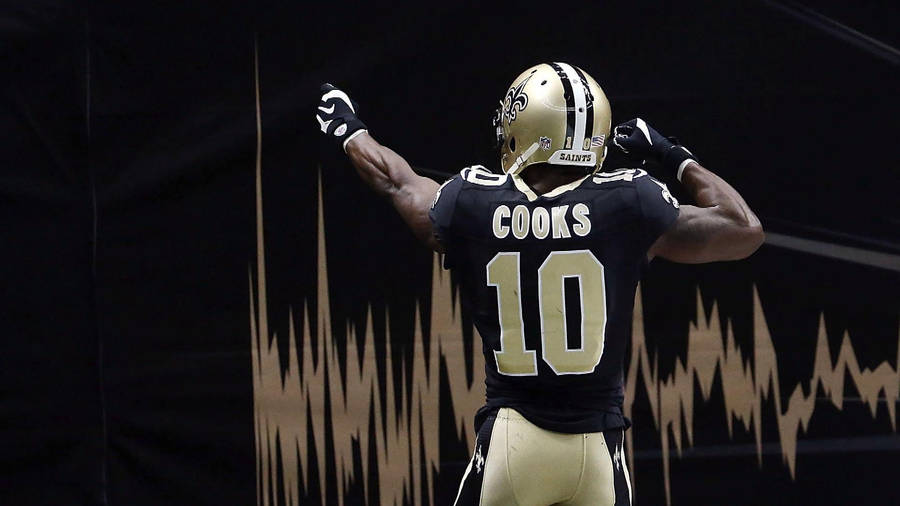 Brandin Cooks Clenched Fists Wallpaper