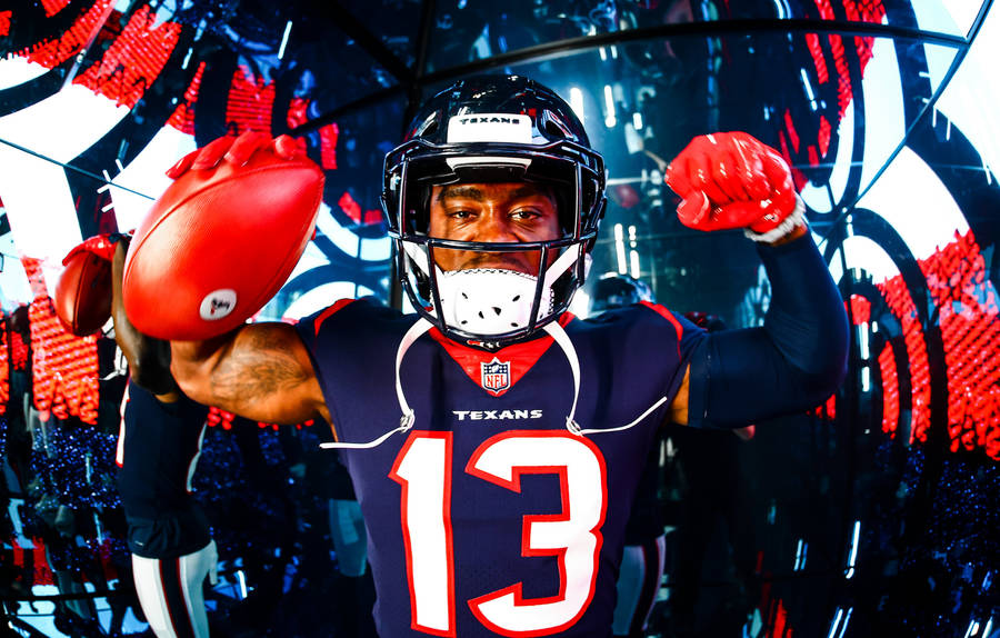 Brandin Cooks Flexing Wallpaper