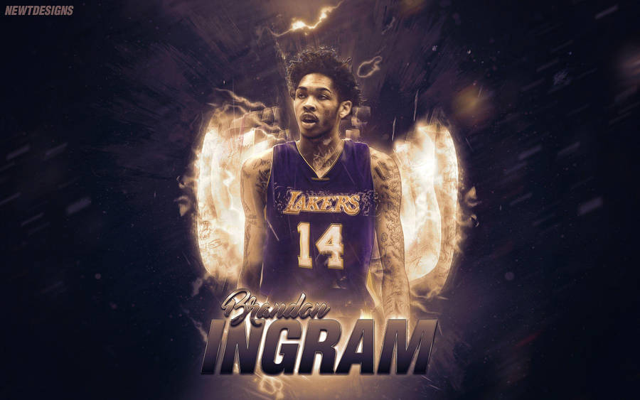 Brandon Ingram Graphic Art Wallpaper