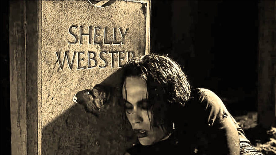 Brandon Lee As Dead Eric Draven Wallpaper