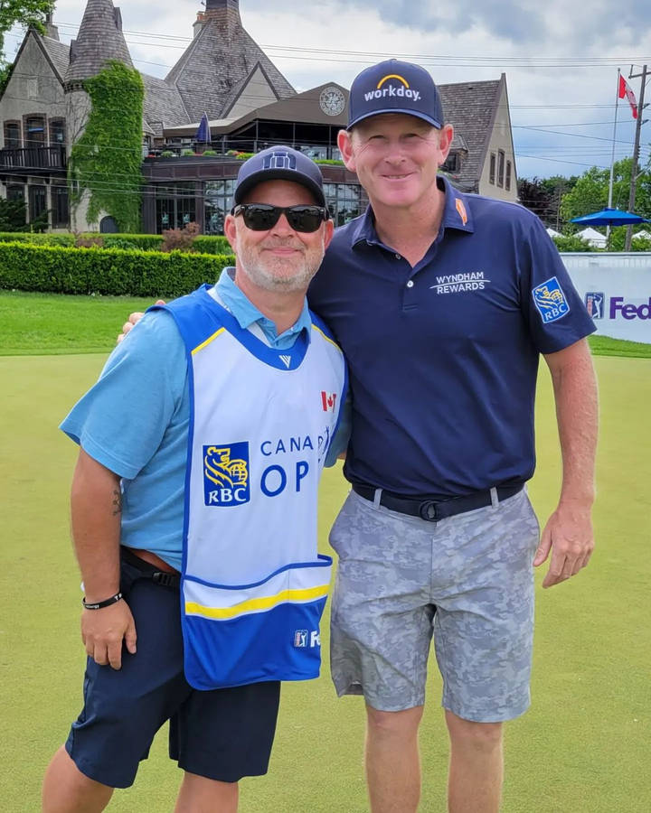 Brandt Snedeker With Canada Open Staff Wallpaper