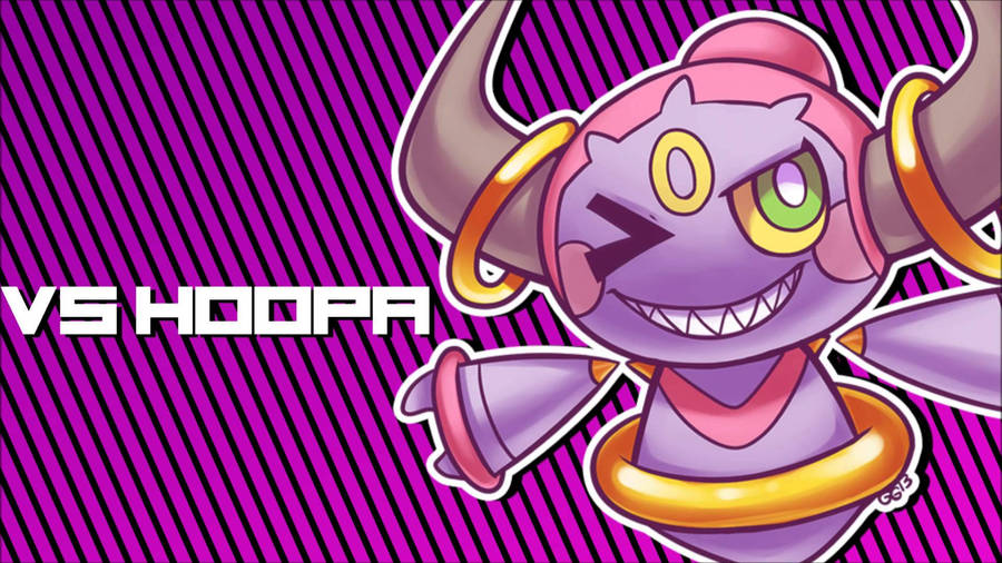 Bratty Hoopa Wallpaper