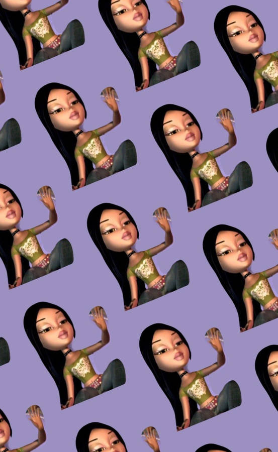 Bratz Doll Digital Art Wallpaper