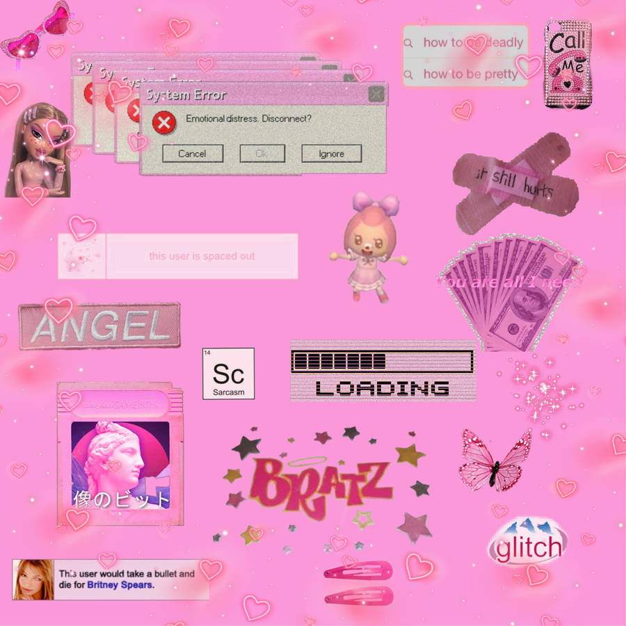 Bratz Pink Aesthetic Wallpaper