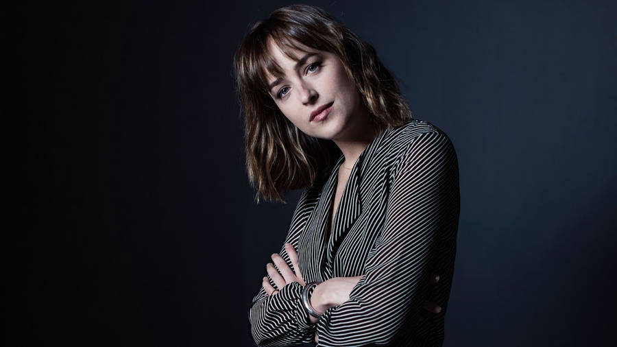 Breathtaking Beauty Dakota Johnson Wallpaper