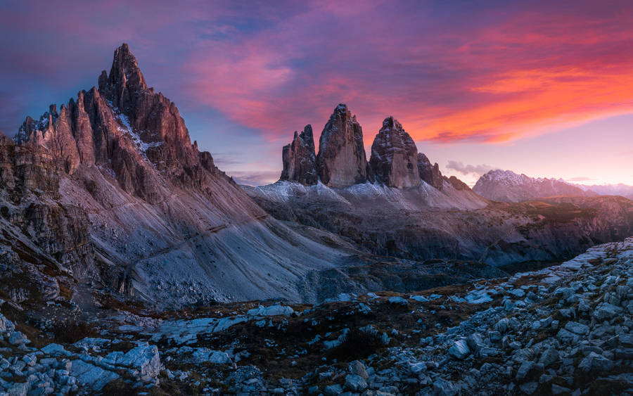 Breathtaking Rocky Mountains Professional Desktop Wallpaper