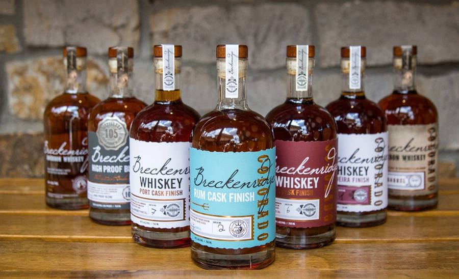 Breckenridge Distillery Brand Liquor Products Wallpaper