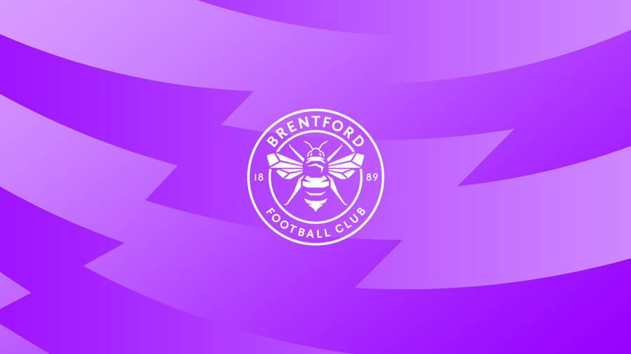 Brentford Fc White And Violet Wallpaper