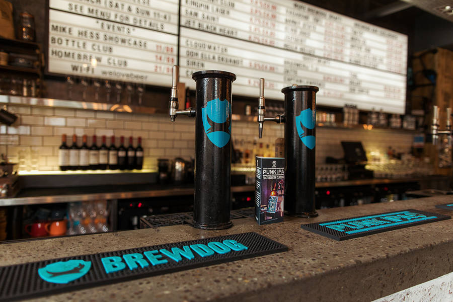 Brewdog Camden Bar Shining Highlights Wallpaper