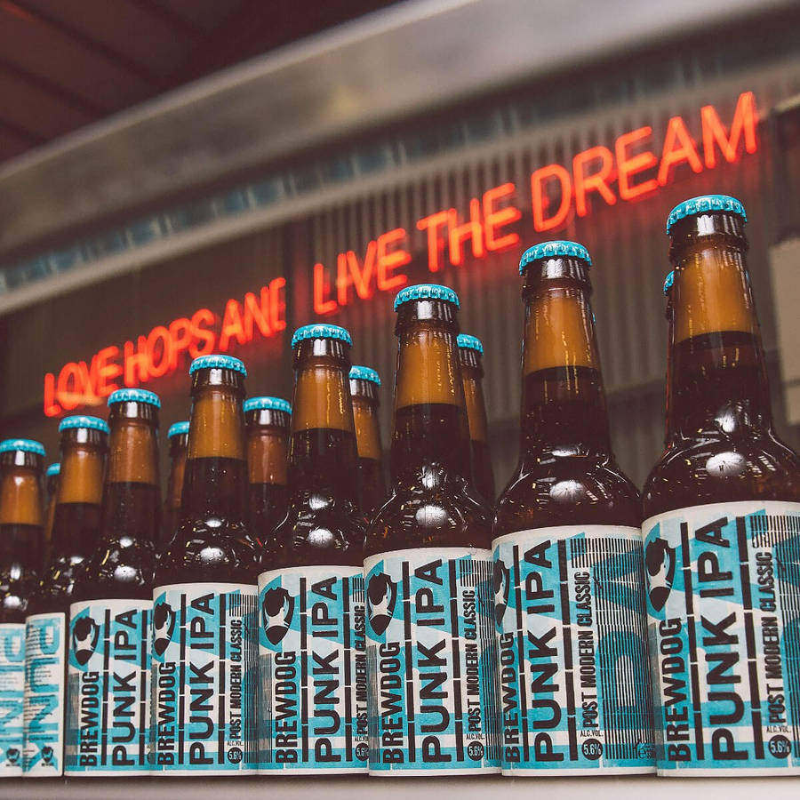 Brewdog Love Hopes And Live The Dream Wallpaper