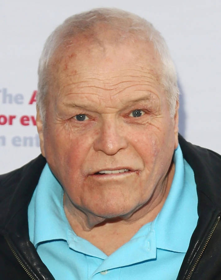 Brian Dennehy Black And Blue Outfit Wallpaper