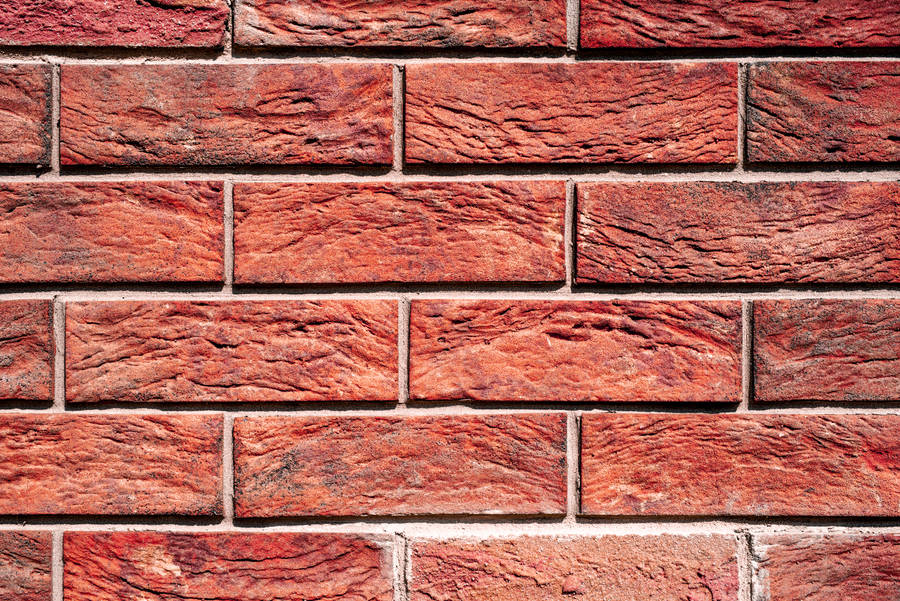 Brick Red Screen Wallpaper