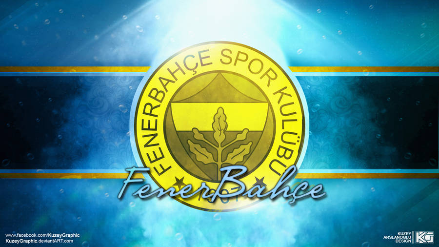 Bright Blue Fenerbahce Wallpaper