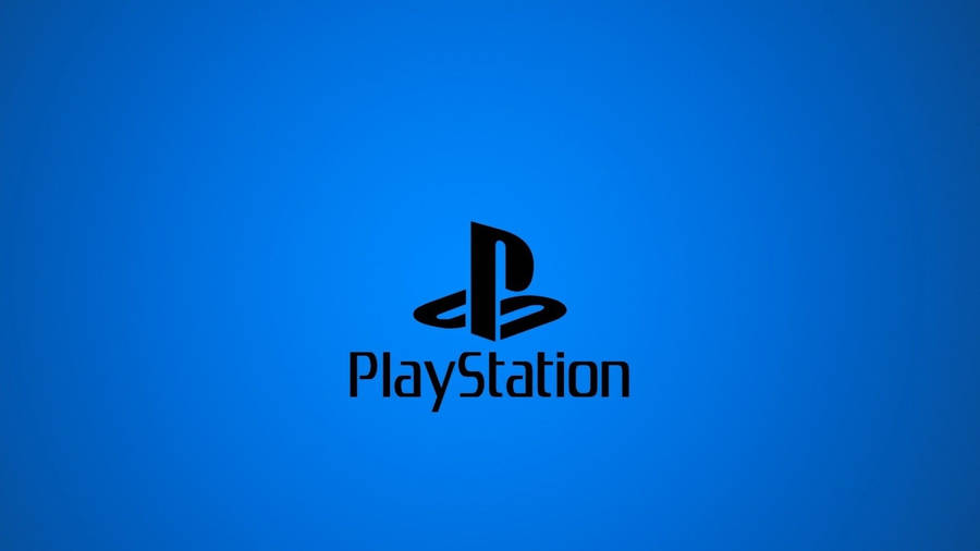 Bright Blue Playstation Wallpaper