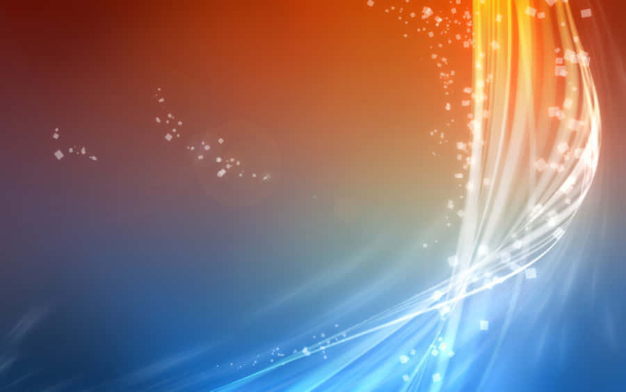 Bright Orange Hues Soar Across A Stunning Intense Night Sky Wallpaper