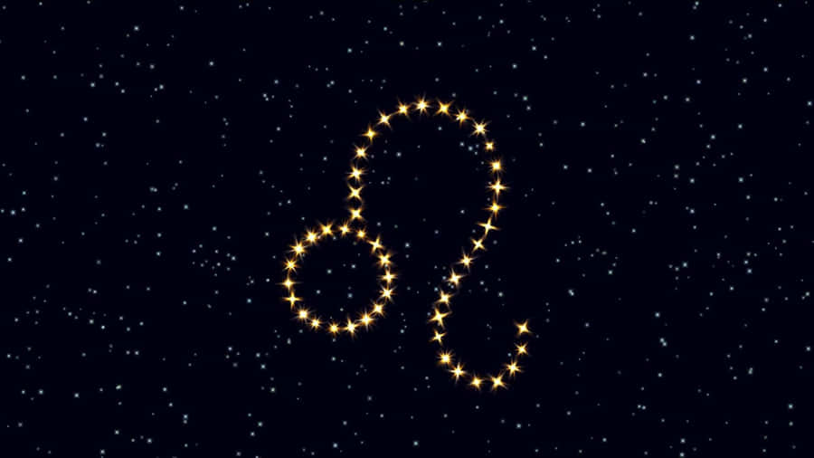 Bright Stars Forming Leo Zodiac Sign Wallpaper