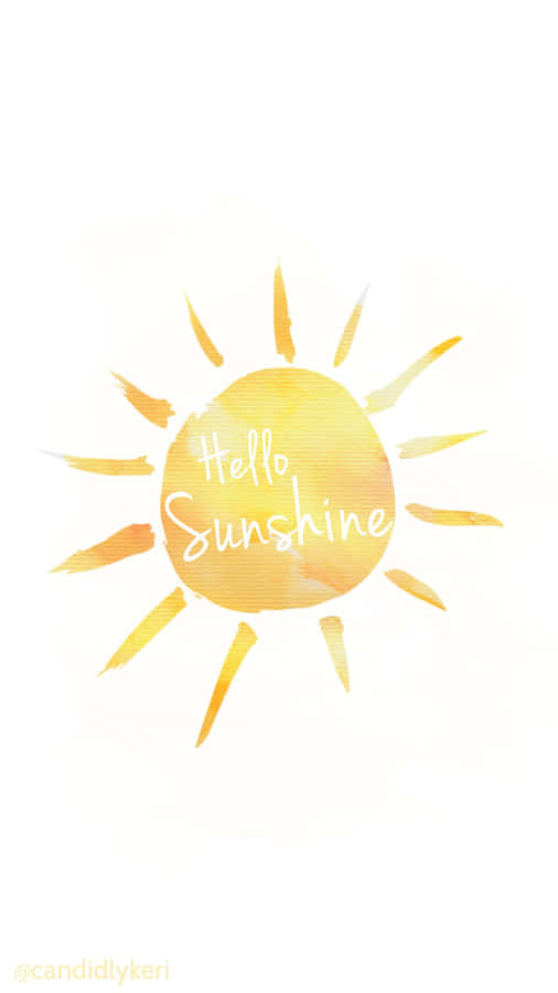 Brighten Up Your Day With The Cutest Sun Wallpaper