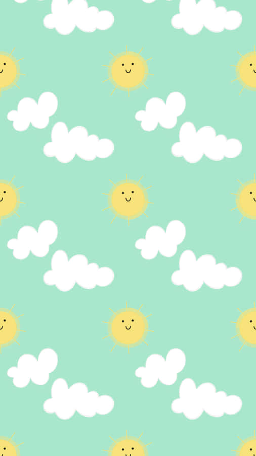 Brighten Up Your Day With This Cute Sun. Wallpaper