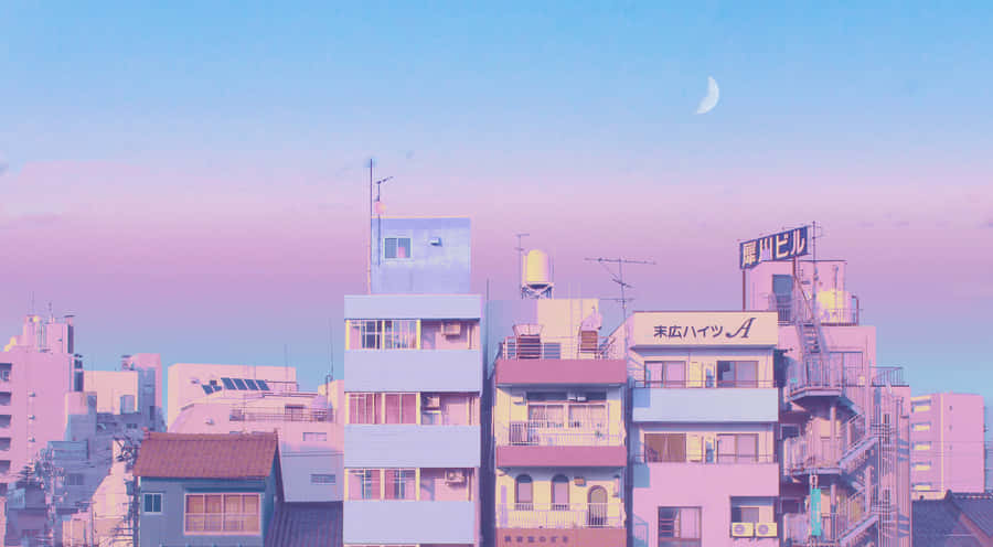 Brightening Up A Dull Workspace With A Korean Aesthetic Computer. Wallpaper