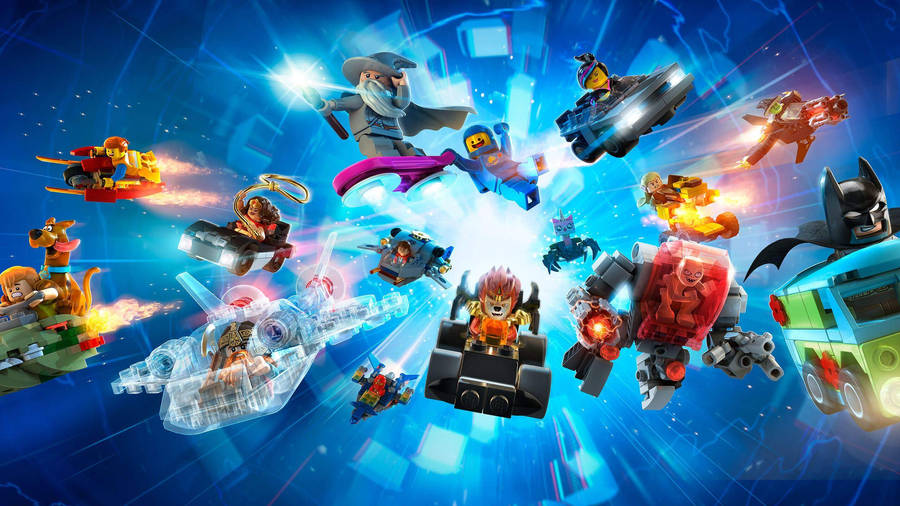 Brilliant 4k Picture Showcasing Vibrant Lego Dimensions Wallpaper