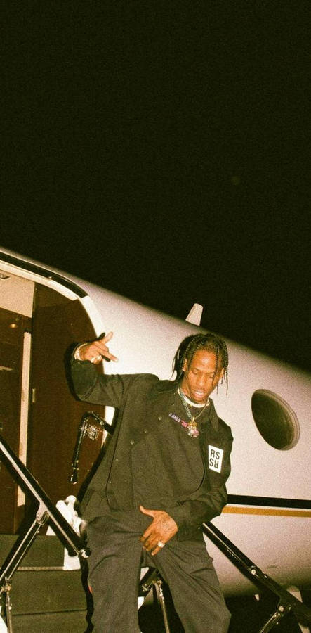 “bringing The Aesthetic: Travis Scott” Wallpaper