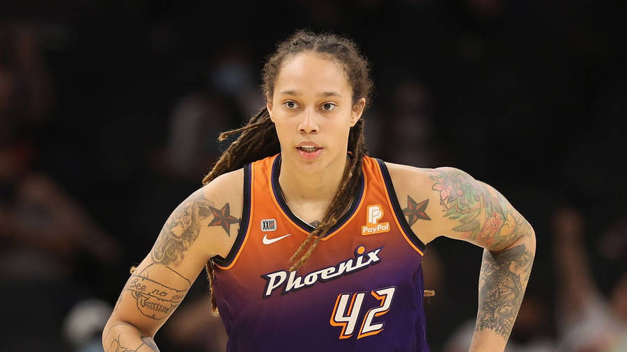 Brittney Griner Phoenix Mercury 42 Wallpaper