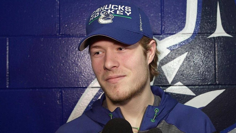 Brock Boeser National Hockey League Interview Wallpaper