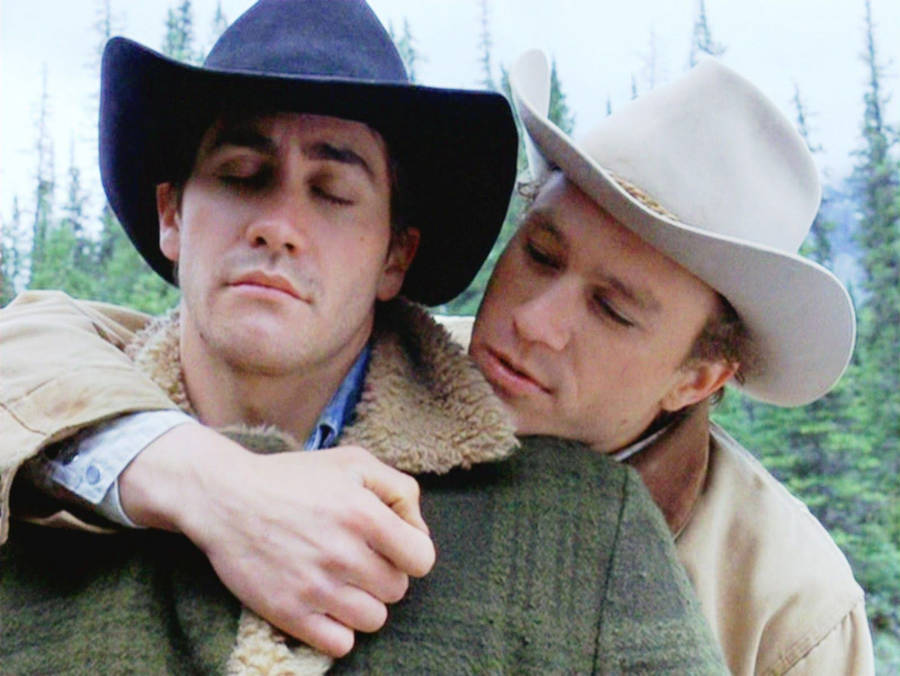 Brokeback Mountain Back Hugging Wallpaper