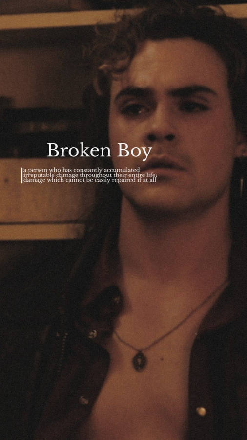 Broken Boy Poster Of Billy Hargrove Wallpaper