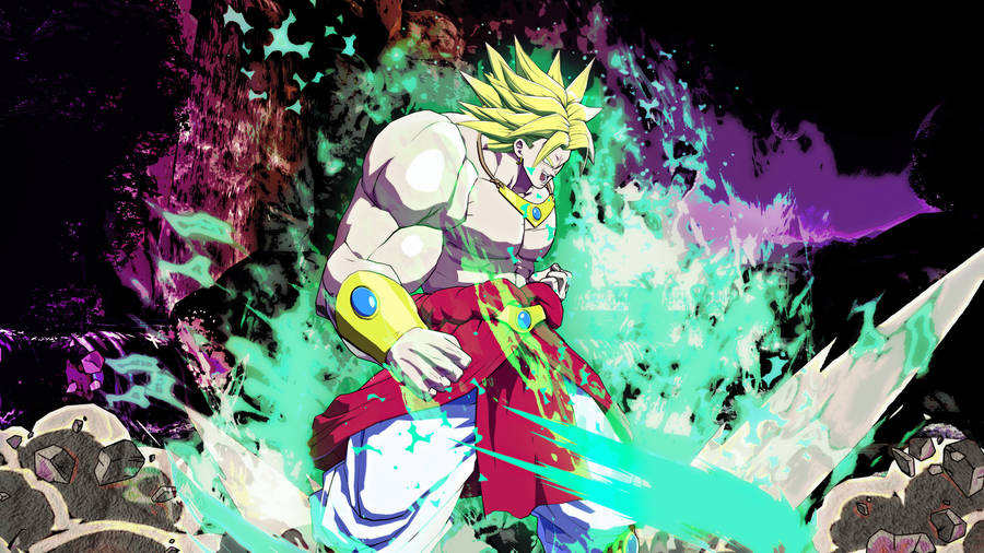 Broly 4k Multi Color Wallpaper