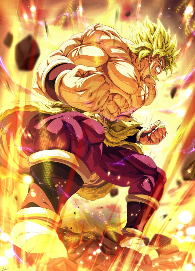 Broly Legendary Super Saiyan Wallpaper