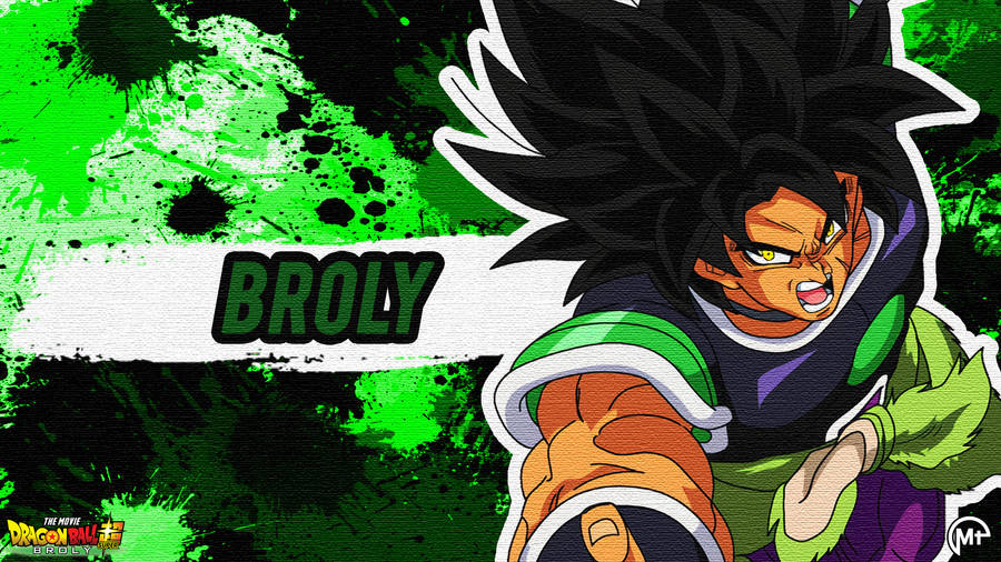 Broly Poster Of Dragon Ball Super Broly Wallpaper