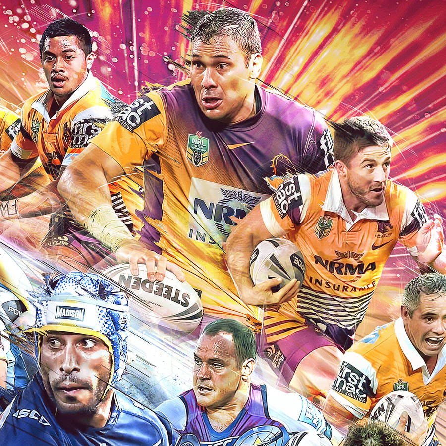 Broncos Vs. Cowboys Nrl Wallpaper