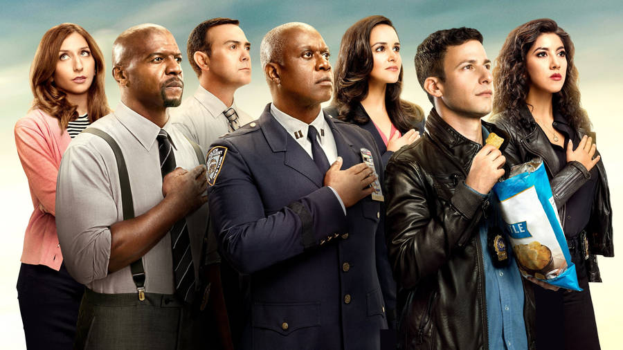 Brooklyn Nine Nine Swearing Service Wallpaper