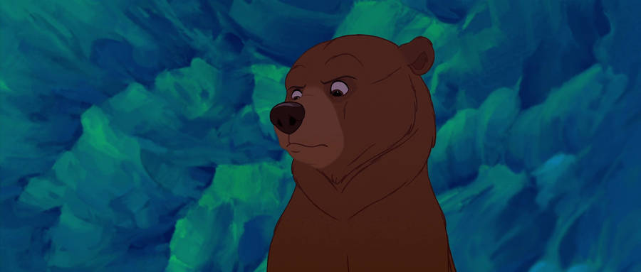 Brother Bear Kenai Stern Look Wallpaper