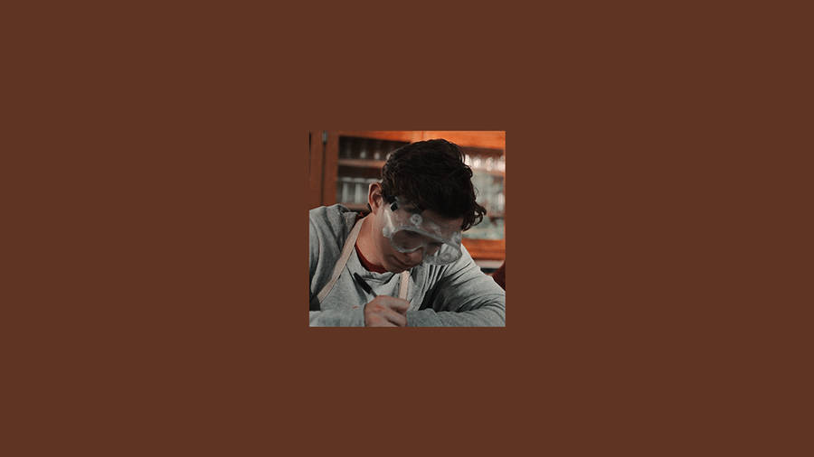 Brown Aesthetic Boy Wallpaper