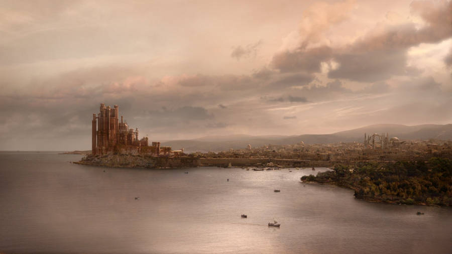 Brown Aesthetic King's Landing Wallpaper