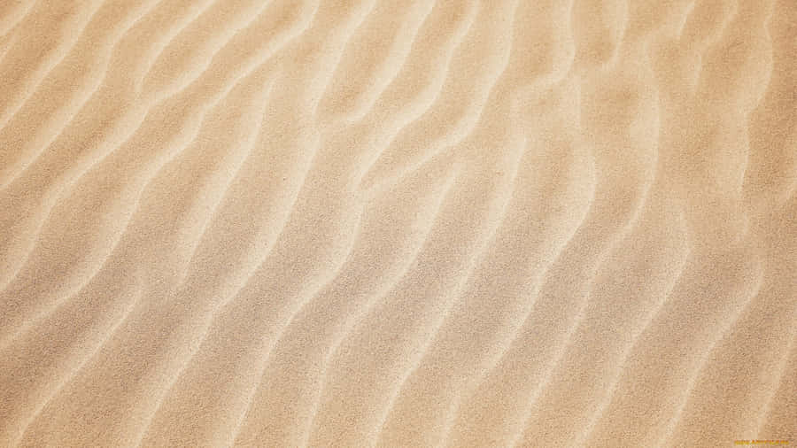 Brown Desert Sand Pattern Wallpaper