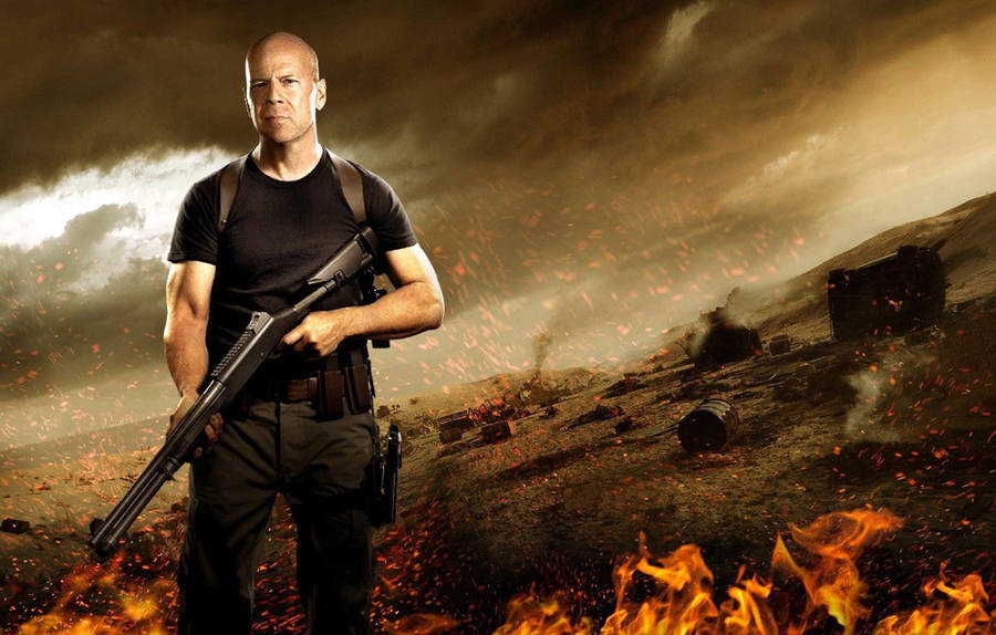 Bruce Willis General Colton Wallpaper