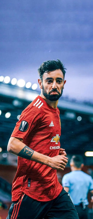 Bruno Fernandes Sad Face Wallpaper