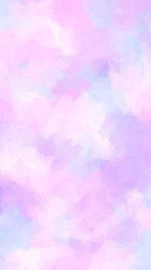 Brushstrokes Pastel Purple Background Wallpaper