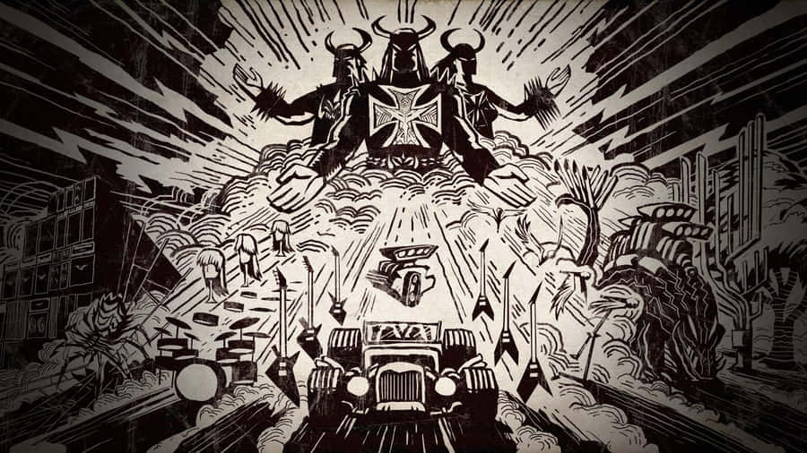 Brutal Legend Titans Wallpaper