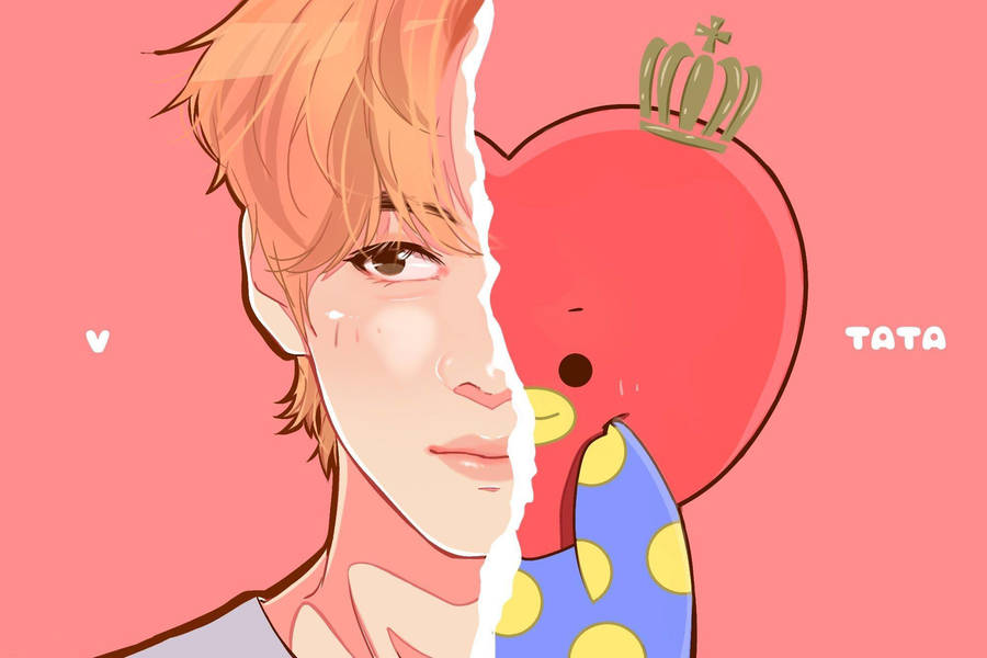 Bt21 Tata Bts V Wallpaper