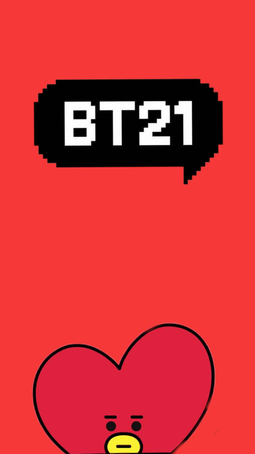 Bt21 Tata Callout Wallpaper